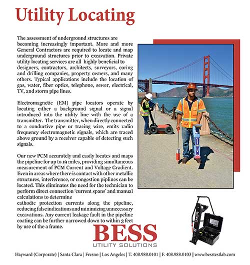 Bess Utility Solutions Locating Brochure