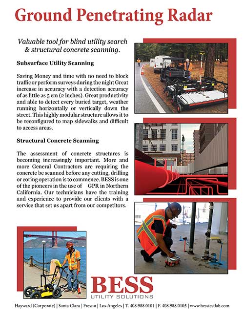 Bess Utility Solutions Locating Brochure