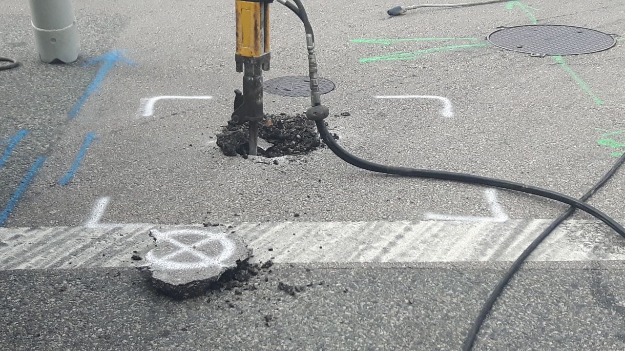 vacuum excavation potholing