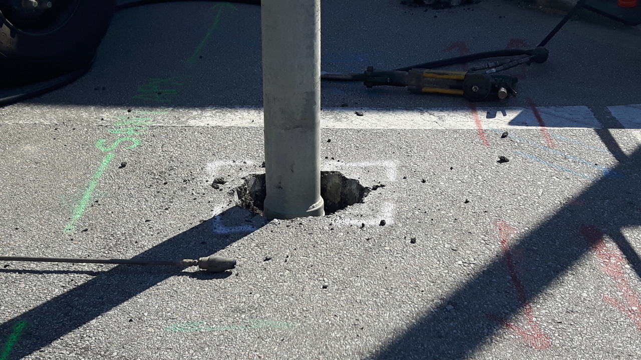 potholing for underground utilities